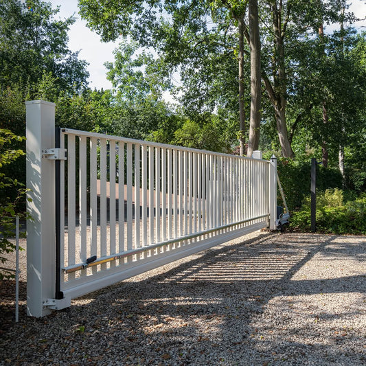 Verticale Lamellen Schuifpoort - AW 10.72