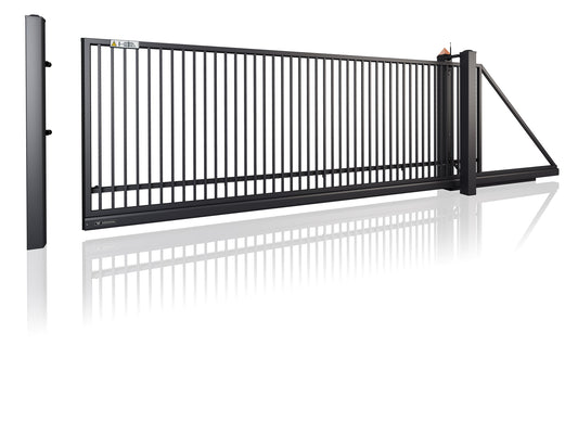 Transparante Spijlen Schuifpoort - AW 10.71