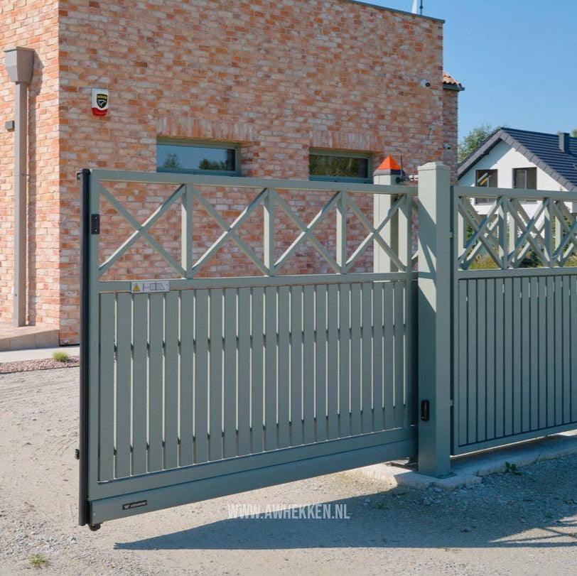 Landelijke Schuifpoort met kruizen Jax - AW 10.115