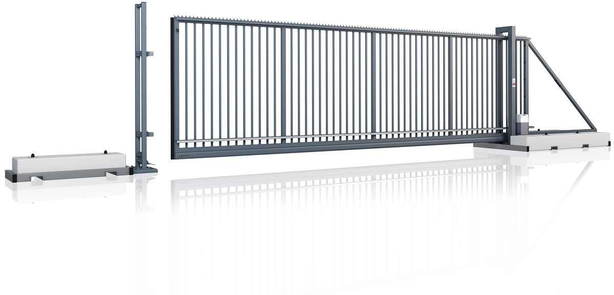 pi-95 Spijlen schuifpoort gecoat & verzinkt