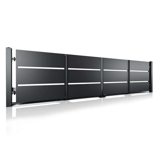 schets van een moderne vouwhek