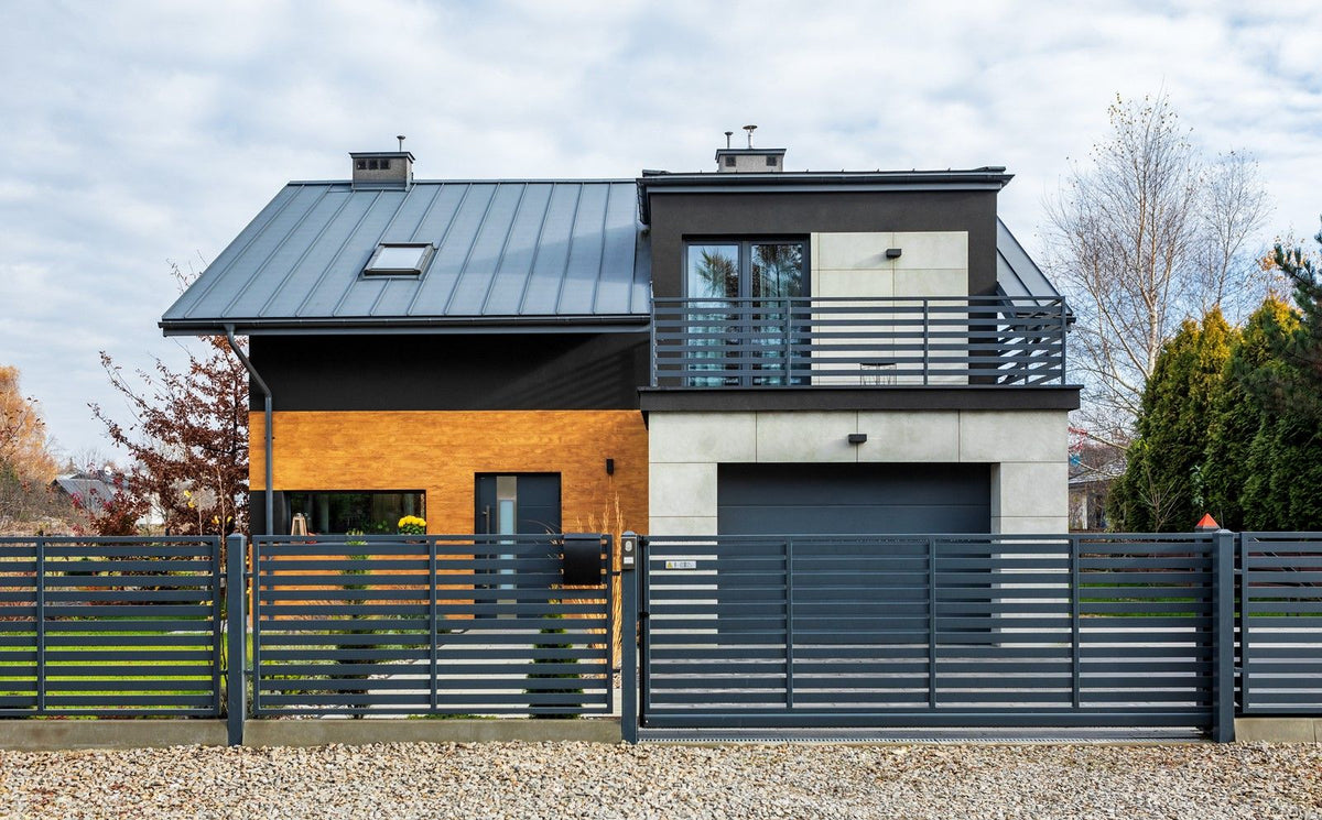 Horizontale Lamellen Schuifpoort - AW 10.104