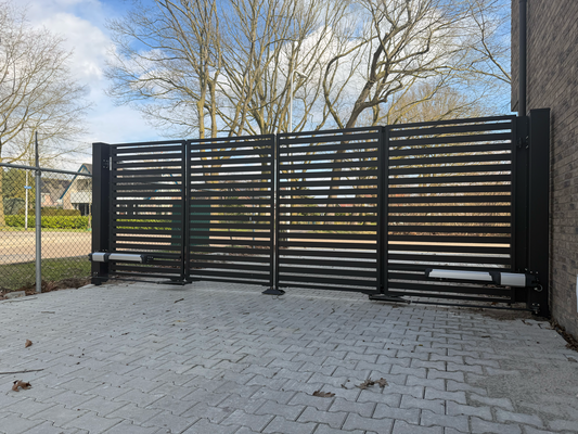 Vouwpoort houtlook vulling - AW 10.104