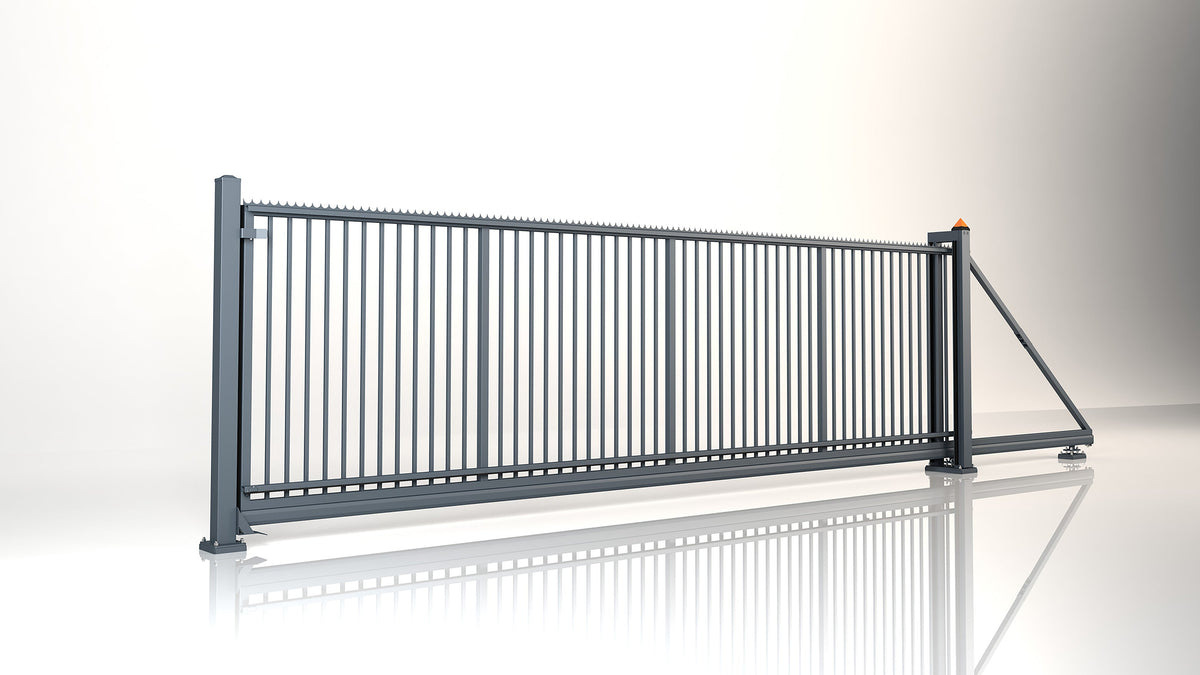 pi-95 Spijlen schuifpoort gecoat & verzinkt