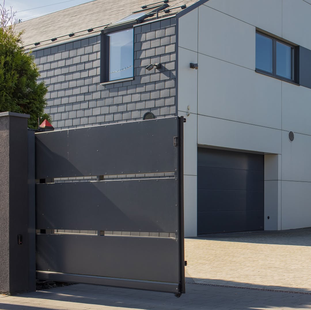 Luxe Schuifpoort staal  - AW 10.110