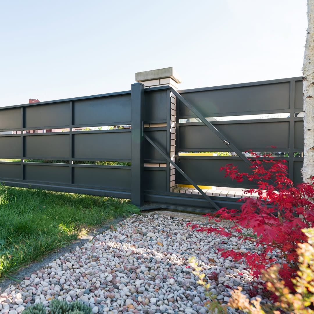 Luxe Schuifpoort staal  - AW 10.110