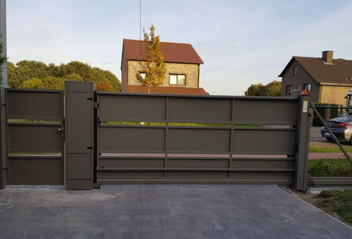 Luxe Schuifpoort staal  - AW 10.110