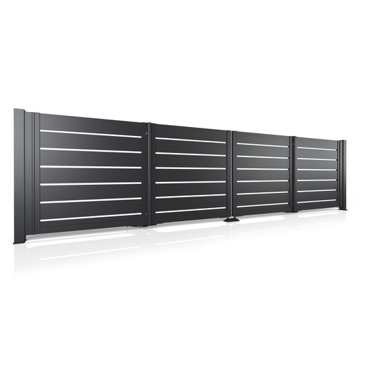 Moderne Vouwpoort aluminium - AW.AL.100