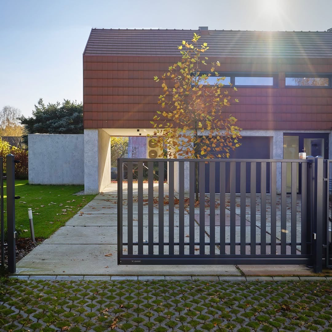 Verticale Lamellen Schuifpoort - AW 10.72