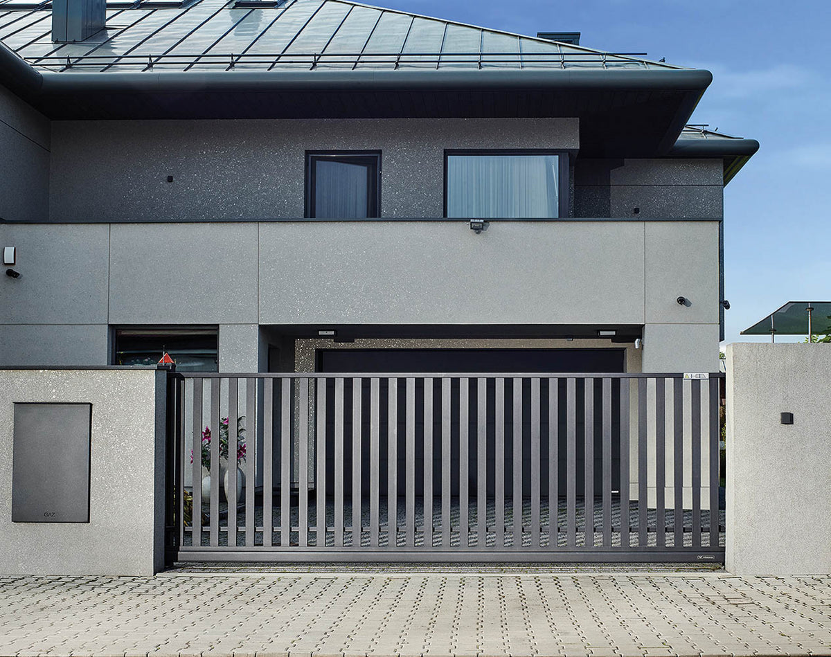 Verticale Lamellen Schuifpoort - AW 10.72